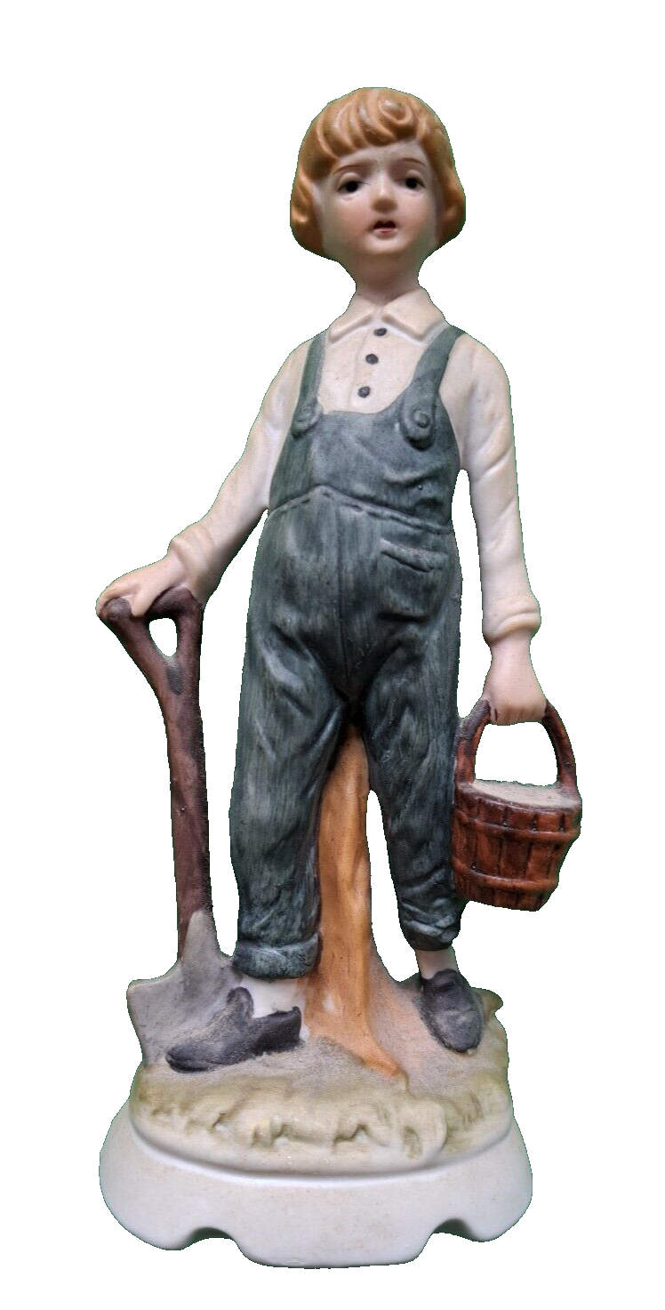 Schöne und alte Porzellanfigur, Sammler